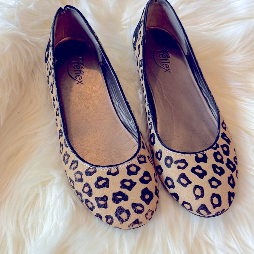 Moda Reflex Leopard Ballet Flats